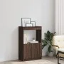Aparador de madera de ingeniería marrón roble 63x33x100 cm de , Librerías y estanterías - Ref: Foro24-855103, Precio: 57,92 €...