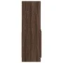 Aparador de madera de ingeniería marrón roble 63x33x100 cm de , Librerías y estanterías - Ref: Foro24-855103, Precio: 57,92 €...