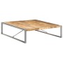 Rough mango wood coffee table 140x140x40 cm by vidaXL, Coffee table - Ref: Foro24-321579, Price: 340,16 €, Discount: %