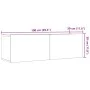 Muebles para TV de pared 2 uds madera envejecida 100x30x30 cm von , TV-Möbel - Ref: Foro24-857017, Preis: 80,97 €, Rabatt: %
