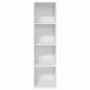 Estantería de madera de ingeniería blanca 40x30x152 cm de , Librerías y estanterías - Ref: Foro24-857876, Precio: 60,09 €, De...
