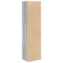 Estantería de madera de ingeniería gris Sonoma 40x30x152 cm de , Librerías y estanterías - Ref: Foro24-857881, Precio: 54,32 ...