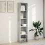 Estantería de madera de ingeniería gris hormigón 40x30x189 cm von , Bücherregale und Regale - Ref: Foro24-857888, Preis: 58,6...