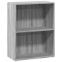 Estantería de madera de ingeniería gris Sonoma 60x30x77 cm by , Bookcases and shelves - Ref: Foro24-857895, Price: 35,05 €, D...