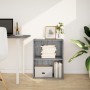 Estantería de madera de ingeniería gris Sonoma 60x30x77 cm von , Bücherregale und Regale - Ref: Foro24-857895, Preis: 35,48 €...