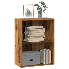 Estantería madera de ingeniería color envejecido 60x30x77 cm by , Bookcases and shelves - Ref: Foro24-857897, Price: 34,18 €,...