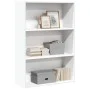 Estantería de madera de ingeniería blanca 80x30x114 cm de , Librerías y estanterías - Ref: Foro24-857931, Precio: 55,36 €, De...