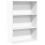 Engineered wood white shelf 80x30x114 cm by , Bookcases and shelves - Ref: Foro24-857931, Price: 53,88 €, Discount: %