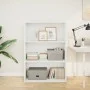 Engineered wood white shelf 80x30x114 cm by , Bookcases and shelves - Ref: Foro24-857931, Price: 53,88 €, Discount: %