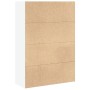 Weißes Regal aus Holzwerkstoff 80x30x114 cm von , Bücherregale und Regale - Ref: Foro24-857931, Preis: 55,88 €, Rabatt: %