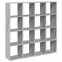 Estantería madera de ingeniería gris Sonoma 137,5x29x137,5 cm de , Librerías y estanterías - Ref: Foro24-3310294, Precio: 123...