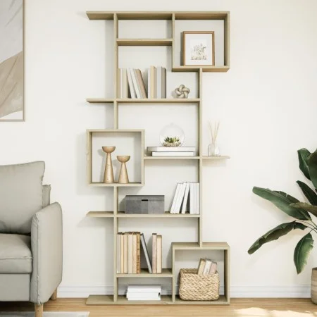 Estantería de madera de ingeniería roble Sonoma 92x29x188 cm by , Bookcases and shelves - Ref: Foro24-3310318, Price: 114,77 ...