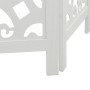 Biombo separador de 6 paneles madera maciza Paulownia blanco von , Raumteiler - Ref: Foro24-358748, Preis: 200,26 €, Rabatt: %