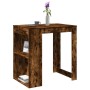 Mesa alta de bar madera ingeniería roble ahumado 102x70x103,5cm von , Küchen- und Esstische - Ref: Foro24-3309325, Preis: 133...