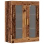 Armario de pared colgante madera envejecida 69,5x34x90 cm de , Aparadores - Ref: Foro24-857043, Precio: 93,73 €, Descuento: %