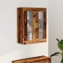 Armario de pared colgante madera envejecida 69,5x34x90 cm de , Aparadores - Ref: Foro24-857043, Precio: 93,73 €, Descuento: %
