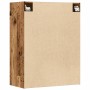 Armario de pared colgante madera envejecida 69,5x34x90 cm de , Aparadores - Ref: Foro24-857043, Precio: 93,73 €, Descuento: %