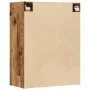 Armario de pared colgante madera envejecida 69,5x34x90 cm by , Sideboards - Ref: Foro24-857043, Price: 92,24 €, Discount: %