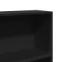 Estantería madera ingeniería negra 80x30x189 cm de , Librerías y estanterías - Ref: Foro24-3314670, Precio: 91,13 €, Descuent...