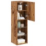 TV-Möbel mit LED-Lichtern, 2 Stück, verwittertes Holz, 30,5x30x102 cm. von , TV-Möbel - Ref: Foro24-857677, Preis: 101,57 €, ...