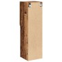 Muebles TV con luces LED 2 uds madera envejecida 30,5x30x102 cm de , Muebles TV - Ref: Foro24-857677, Precio: 105,09 €, Descu...