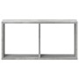 Armario de pared madera ingeniería gris hormigón 60x16x30 cm von , Regale und Regale - Ref: Foro24-854880, Preis: 22,18 €, Ra...