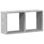 Armario de pared madera ingeniería gris hormigón 60x16x30 cm von , Regale und Regale - Ref: Foro24-854880, Preis: 22,18 €, Ra...