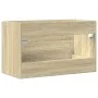 Armario para lavabo aglomerado madera envejecida 80x38,5x48 cm von , Badezimmermöbel - Ref: Foro24-856227, Preis: 55,14 €, Ra...