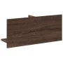 Mueble de pared madera de ingeniería marrón roble 70x16,5x30 cm de , Estantes y estanterías - Ref: Foro24-854856, Precio: 25,...
