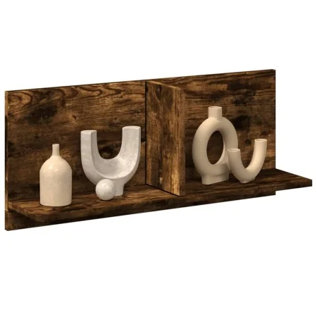Armario de pared madera ingeniería roble ahumado 70x16,5x30 cm de , Estantes y estanterías - Ref: Foro24-854854, Precio: 25,0...