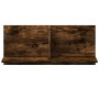 Armario de pared madera ingeniería roble ahumado 70x16,5x30 cm by , Shelves and shelves - Ref: Foro24-854854, Price: 25,43 €,...