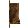 Armario de pared madera ingeniería roble ahumado 70x16,5x30 cm de , Estantes y estanterías - Ref: Foro24-854854, Precio: 25,0...