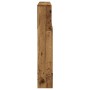 Cabecero armario madera ingeniería envejecida 120x19x103,5 cm de , Taquillas y armarios de almacenamiento - Ref: Foro24-85686...