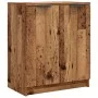 Mueble zapatero madera de ingeniería envejecida 59x35x70 cm by , Closets and storage - Ref: Foro24-856989, Price: 86,66 €, Di...
