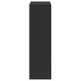 Librería divisor 3 niveles madera ingeniería negro 99x29x99 cm by , Bookcases and shelves - Ref: Foro24-857959, Price: 61,19 ...