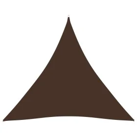 Brown Oxford fabric triangular sail awning 4x4x4 m by vidaXL, Umbrellas - Ref: Foro24-135836, Price: 27,88 €, Discount: %
