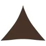 Brown Oxford fabric triangular sail awning 4x4x4 m by vidaXL, Umbrellas - Ref: Foro24-135836, Price: 27,88 €, Discount: %