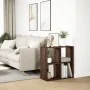 Librería divisor madera ingeniería marrón roble 69,5x29x69,5 cm by , Bookcases and shelves - Ref: Foro24-858009, Price: 41,06...