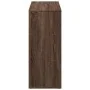Librería divisor madera ingeniería marrón roble 69,5x29x69,5 cm by , Bookcases and shelves - Ref: Foro24-858009, Price: 41,06...