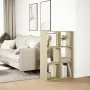Librería divisor madera ingeniería roble Sonoma 69,5x29x103,5cm by , Bookcases and shelves - Ref: Foro24-858014, Price: 55,53...