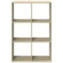 Librería divisor madera ingeniería roble Sonoma 69,5x29x103,5cm by , Bookcases and shelves - Ref: Foro24-858014, Price: 55,53...