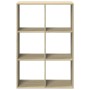Librería divisor madera ingeniería roble Sonoma 69,5x29x103,5cm by , Bookcases and shelves - Ref: Foro24-858014, Price: 56,34...