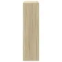 Librería divisor madera ingeniería roble Sonoma 69,5x29x103,5cm by , Bookcases and shelves - Ref: Foro24-858014, Price: 55,53...