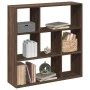 Librería divisora madera marrón roble 102x29x103,5 cm by , Bookcases and shelves - Ref: Foro24-858054, Price: 74,33 €, Discou...