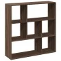 Librería divisora madera marrón roble 102x29x103,5 cm by , Bookcases and shelves - Ref: Foro24-858054, Price: 74,33 €, Discou...
