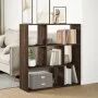 Librería divisora madera marrón roble 102x29x103,5 cm by , Bookcases and shelves - Ref: Foro24-858054, Price: 74,33 €, Discou...