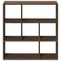 Librería divisora madera marrón roble 102x29x103,5 cm by , Bookcases and shelves - Ref: Foro24-858054, Price: 74,33 €, Discou...