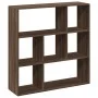 Librería divisora madera marrón roble 102x29x103,5 cm by , Bookcases and shelves - Ref: Foro24-858054, Price: 74,33 €, Discou...