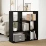 Librería divisora madera de ingeniería negra 102x29x103,5 cm by , Bookcases and shelves - Ref: Foro24-858049, Price: 71,23 €,...
