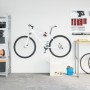 Soporte de reparación de bicicletas de pared plegable acero by , Bases and supports for storing bicycles - Ref: Foro24-400555...